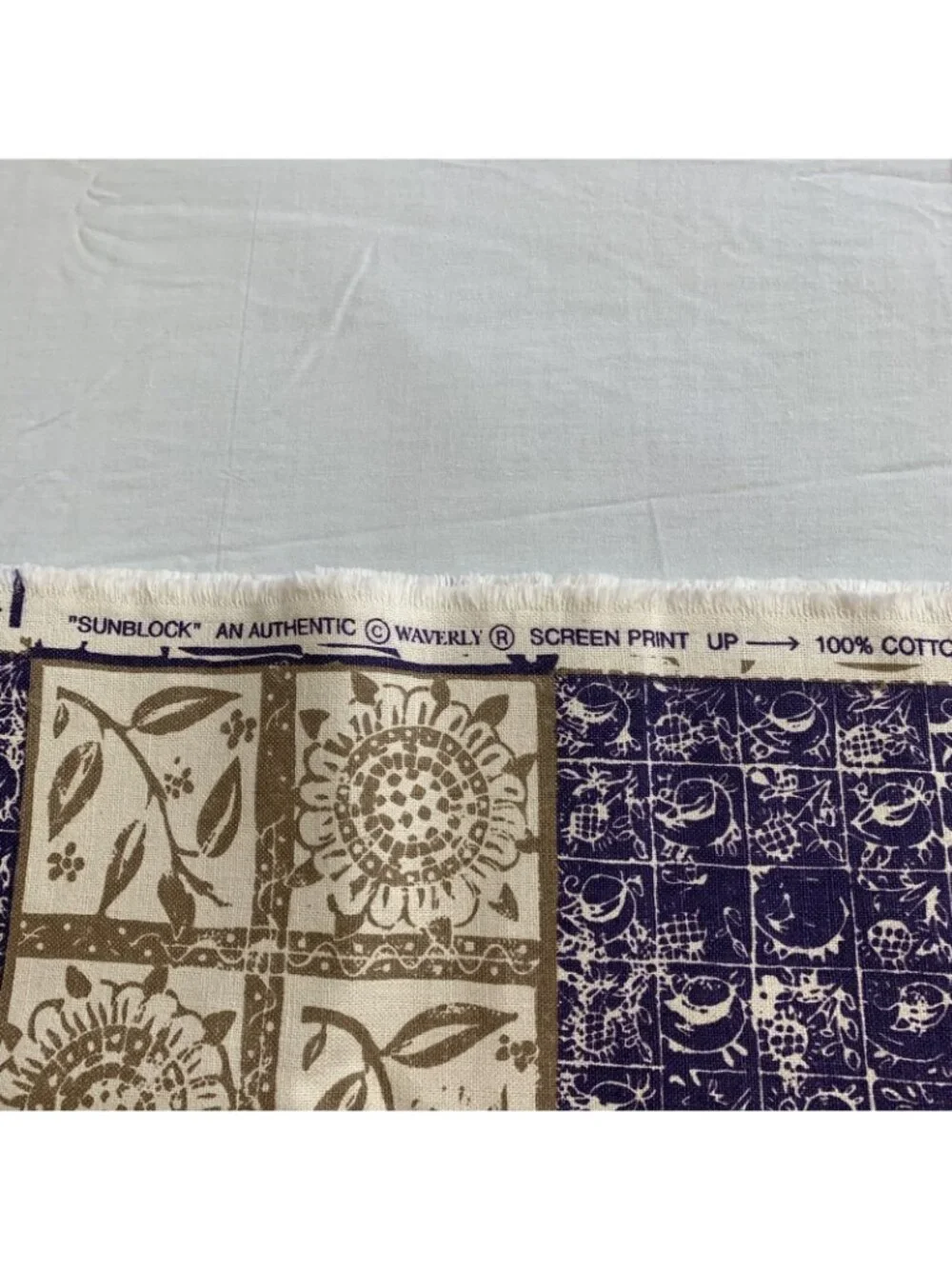 Waverly Botanical Collection “Sunblock” Interior Fabric 2.75 Yard 53” W x 100” L